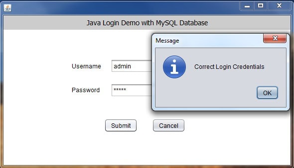 java application