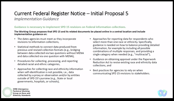 omb current federal register notice 5
