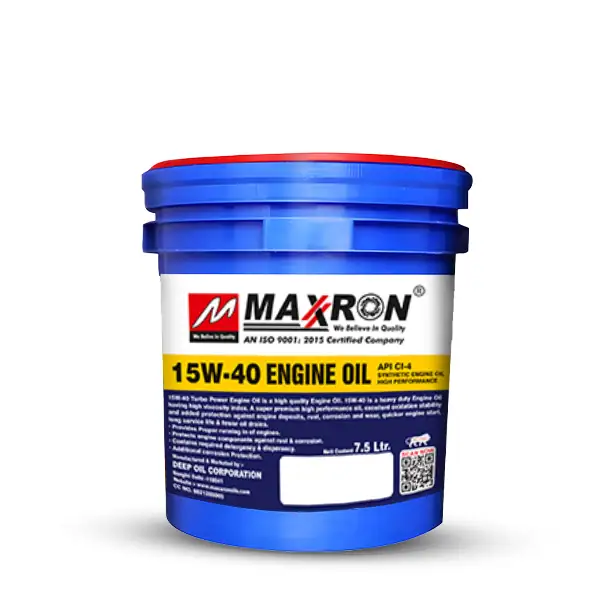 Maxxron 20W-40 Multigrade Engine Oil back