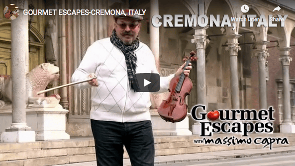 Cremona, Italy with Chef Massimo Capra