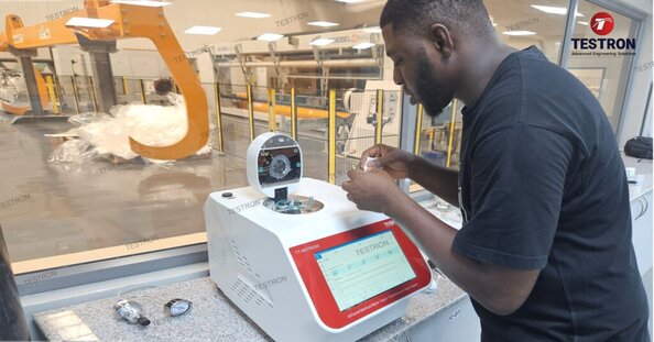 TT-WVTR200 Water Vapor Transmission Rate Tester installed at Flexipack Limited Nigeria