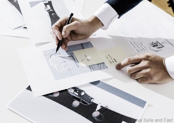 Audi at Design Miami: Into an Electric Future – Design process of installation „Spotlights“.