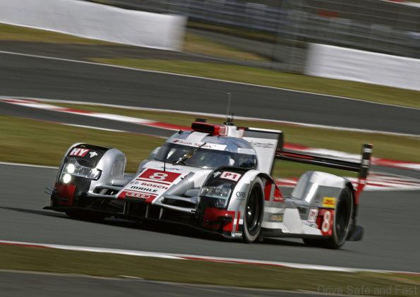 Audi R18 e-tron quattro #8 (Audi Sport Team Joest), Lucas di Grassi, Loïc Duval, Oliver Jarvis
