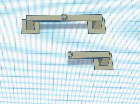 split one half of the model off in tinkercad