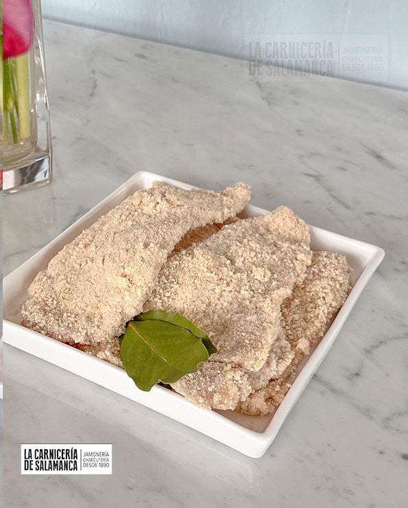 Comprar pechugas de pollo empanadas online, empanado casero y pollo fresco