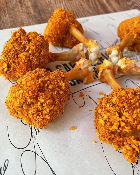 Piruletas de pollo crujientes - Imagen 3