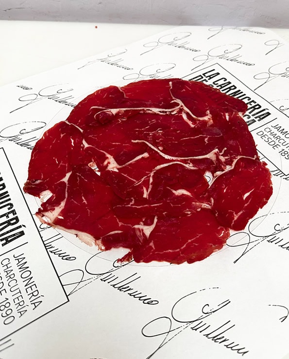 Carpaccio de solomillo de ternera envasado al vacío – La Carnicería de Salamanca