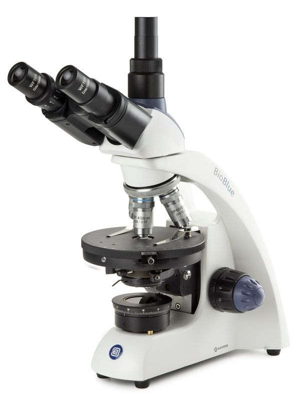 Microscopio de Polarizacio BioBlue, Trinocular BB.4243-P-HLED