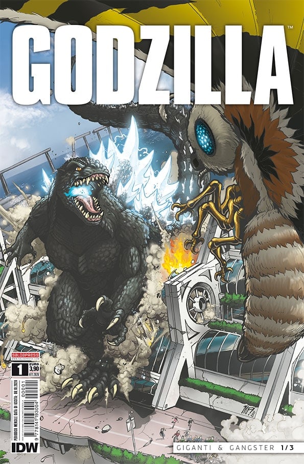 godzilla mensile 1 cover regular