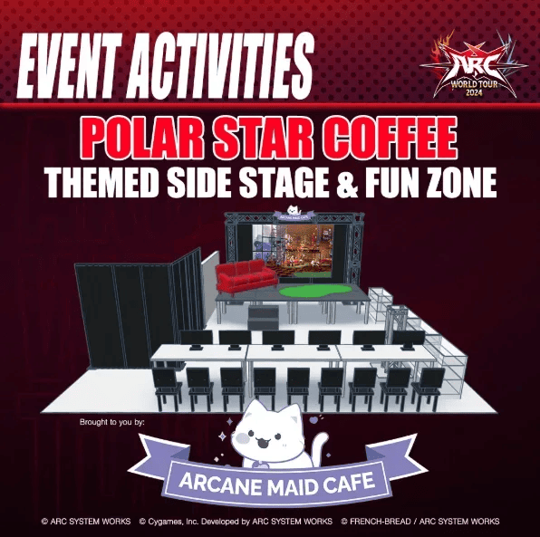 Arcane Maid Café x Arc World Tour ’24