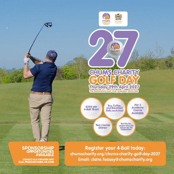 CHUMS Charity Golf Day 2027