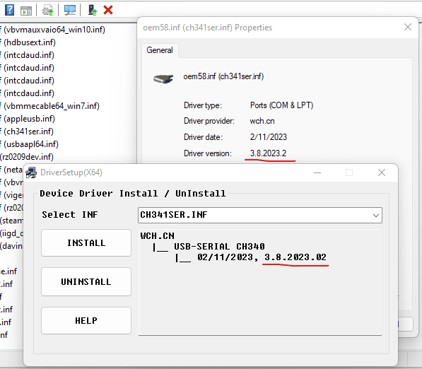 verifying ch340 driver installation on windows