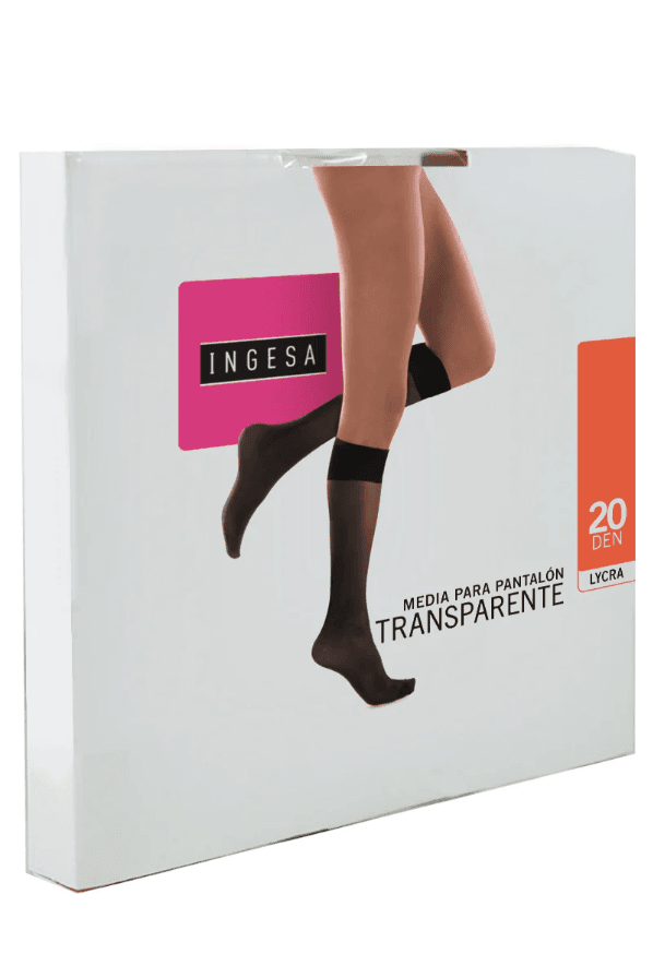 MEDIA PARA PANTALON TRANSPARENTE
