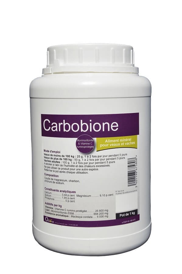Carbobione de chez Obione : La Solution Minérale pour une Digestion Saine et un Bien-être pour les ruminents