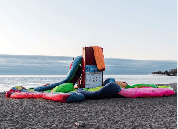 Popular Toronto art installation damaged in The Beach
