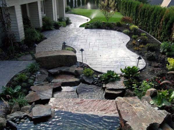 NATURE LOOK STAMPED CONCRETE PATIO IDEAS