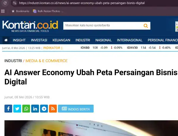 AI Answer economy
