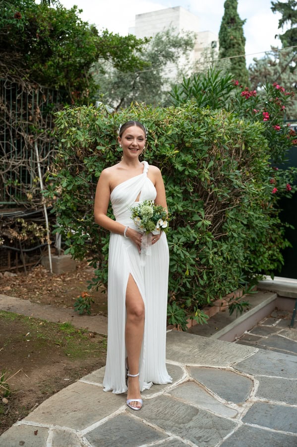 Athens civil wedding photography editorial style