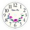 Floral Clock Design - African Rose
