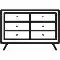 mirrored dresser