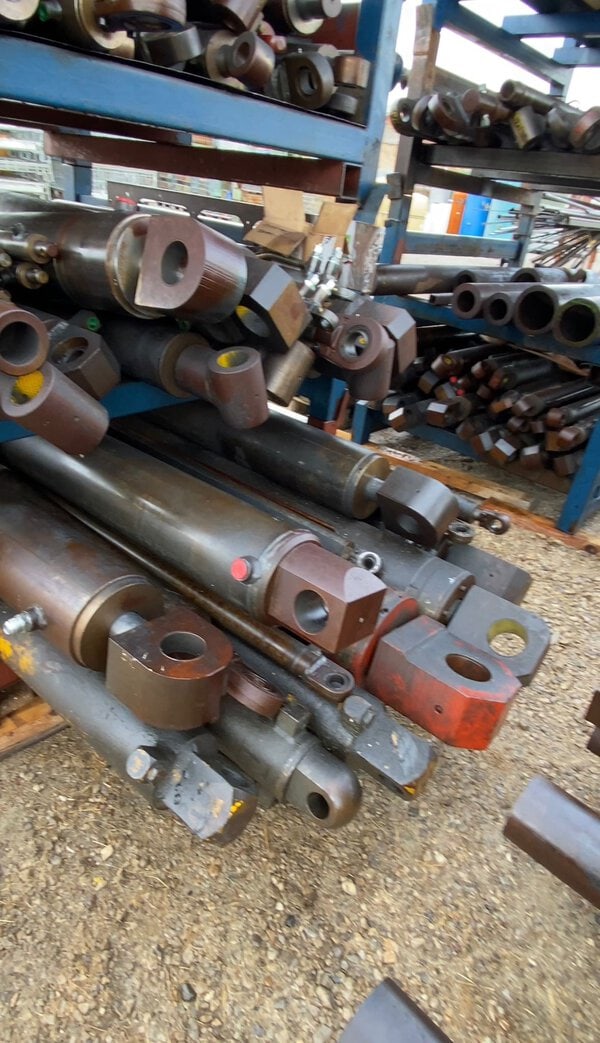 cilindros hidráulicos industriales usados – varias medidas y modelos