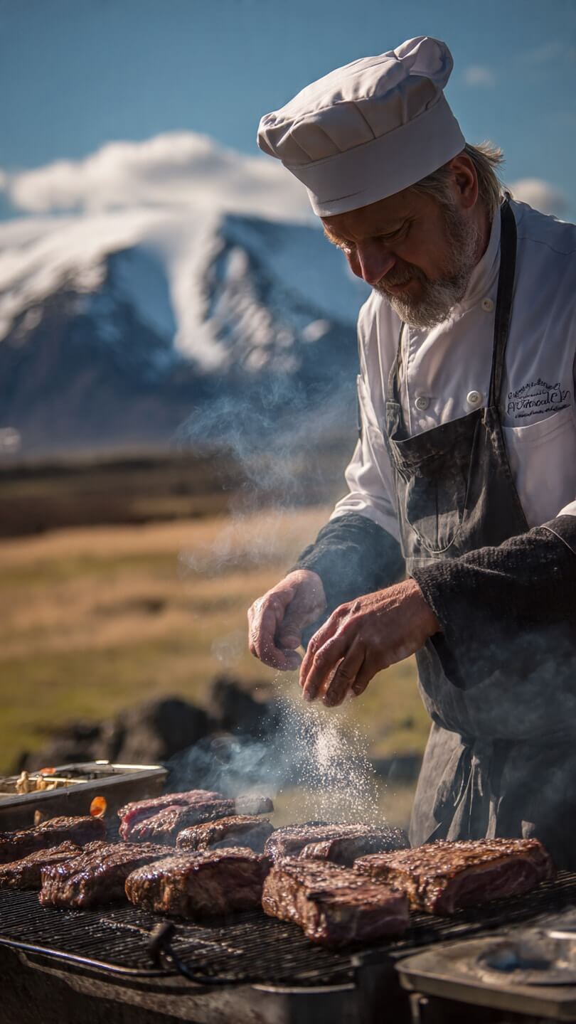 cocinero en el exterior 4