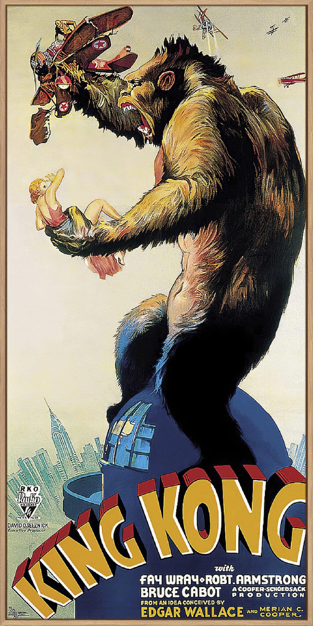 King Kong - Profile - Canvas Gallery Natural
