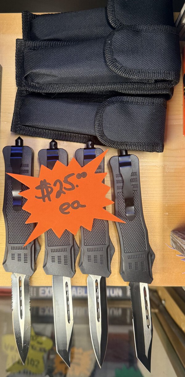 OTF (Out the front) automatic knives - Image 3