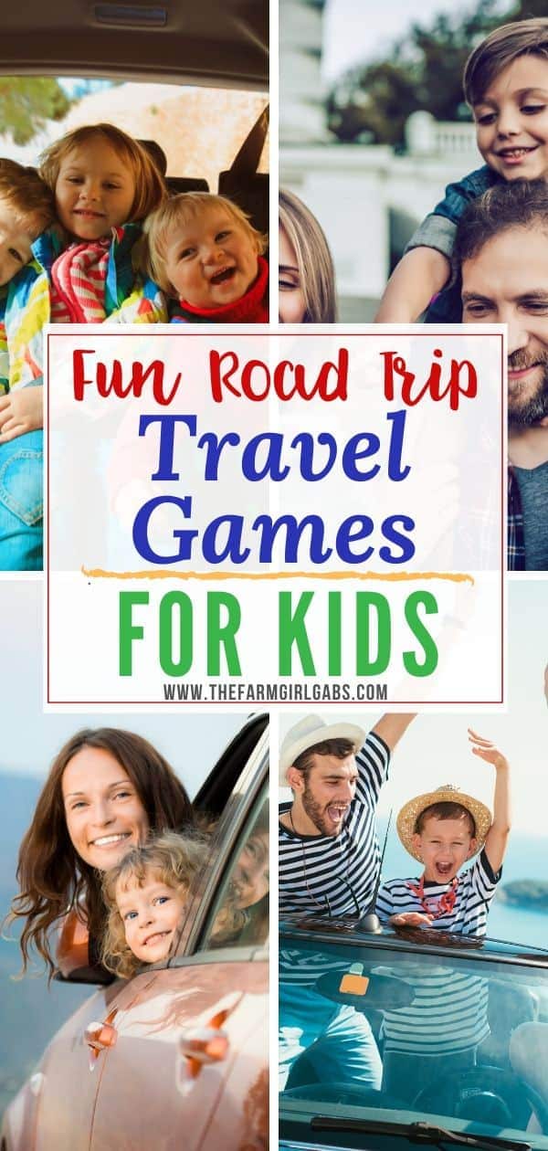 Planning a road trip with the family? These Fun Travel Games for Kids are a perfect way to keep the kids occupied on those long family vacation road trips. These travel games for kids will keep the whole family occupied for hours on your next family vacation. #travelgames #roadtrip #FamilyTravel