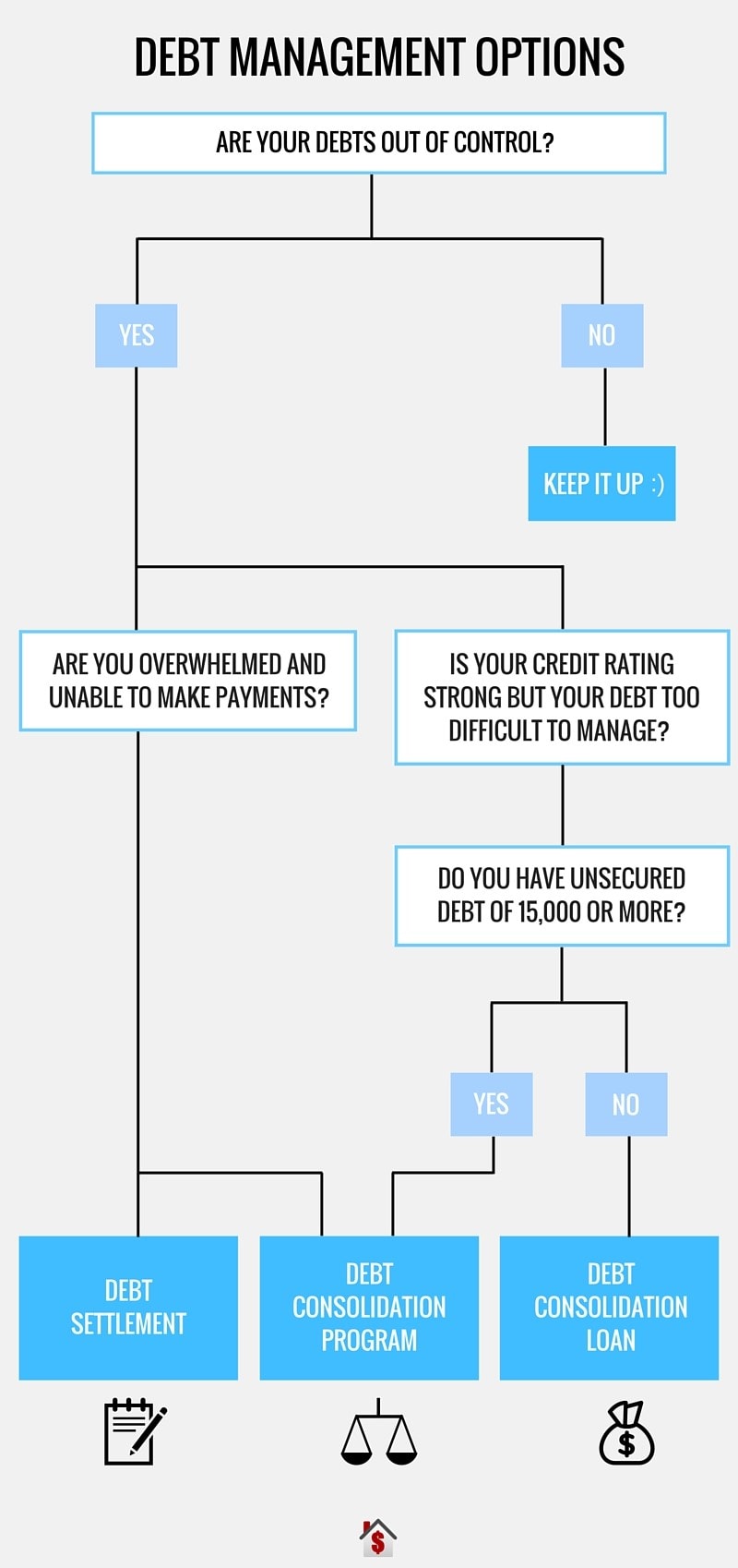 Debt Management infographic