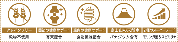 5つの特徴