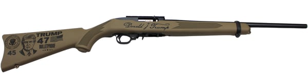 RUGER 10/22 22LR “TRUMP 45/47 BULLET PROOF” SEMI-AUTO RIFLE