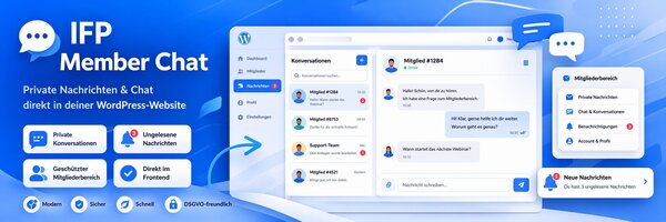 IFP Member Chat – Chat Plugin für WordPress – Bild 2