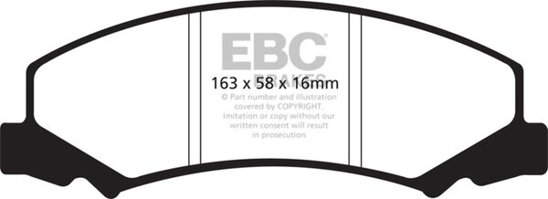 ebcDP31762C: EBC Redstuff Brake Pad Sets