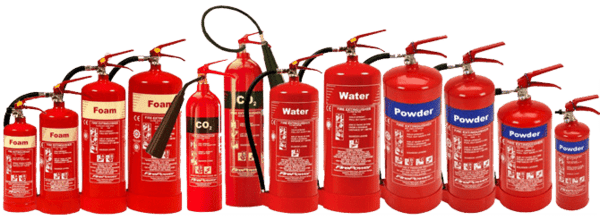 طفاية حريق بودرة 25 كجم  ماركة هبة