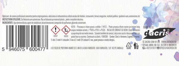 Odorizant de camera profesional bubble gum (canistra 5 litri) - imagine 2