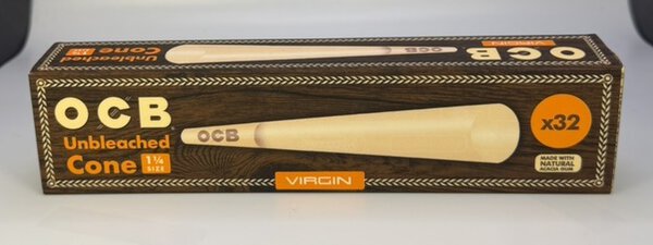 OCB Virgin 1 1/4 Pre-Rolled Cones - 32 Pack