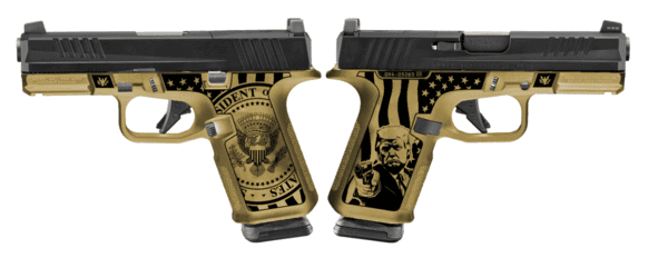 RUGER RXM 9MM PISTOL DON WICK 4" BBL O.R. 2-15RD MAGS