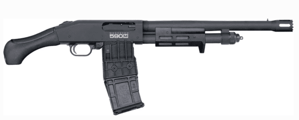 MOSSBERG 590M SHOCKWAVE BREACHER 12 GA 14" 10-RD PUMP ACTION SHOTGUN
