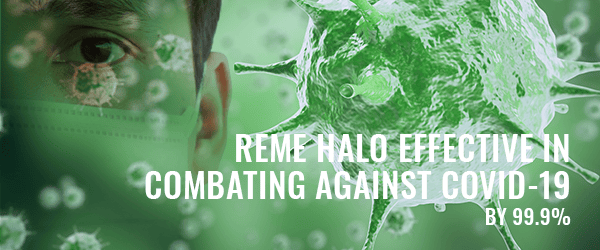 REME HALO RGF technology combats COVID-19