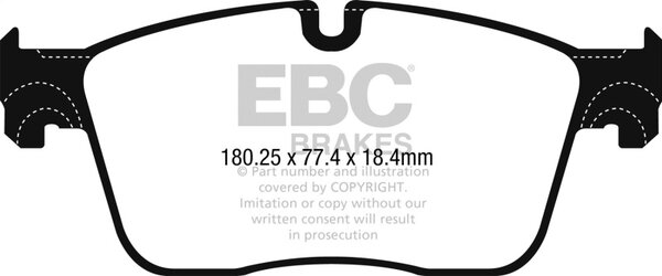 ebcDP32253C: EBC Redstuff Brake Pad Sets
