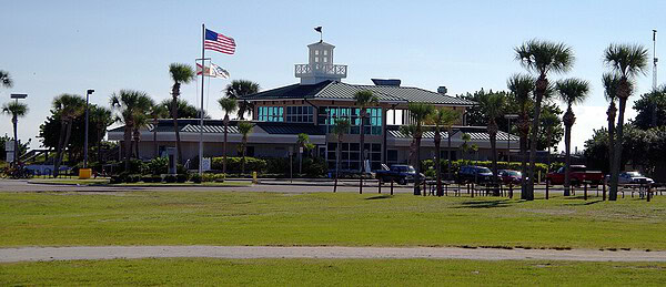 Jetty Park Cape Canaveral beach and pier area