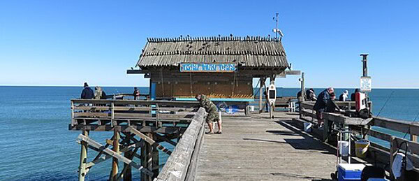 Cocoa Beach nightlife atmosphere near Cape Canaveral