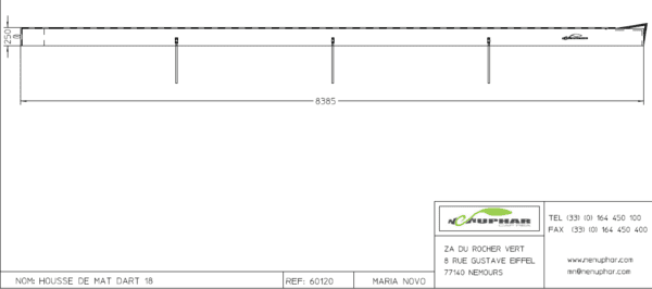 HOUSSE MAT DART 18