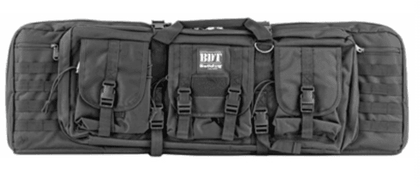 Bulldog Cases Tactical Double Rifle Case Black Nylon 37"