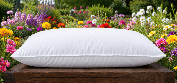 Soft Wool Pillow Soft wool pillow with plush low-loft comfort