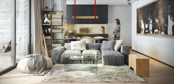 red-and-gray-nordic-home-600x290-1 red-and-gray-nordic-home-600x290-1 nordic interior design 10 Apartments That Show Off The Beauty Of Nordic Interior Design red and gray nordic home 600x290 1
