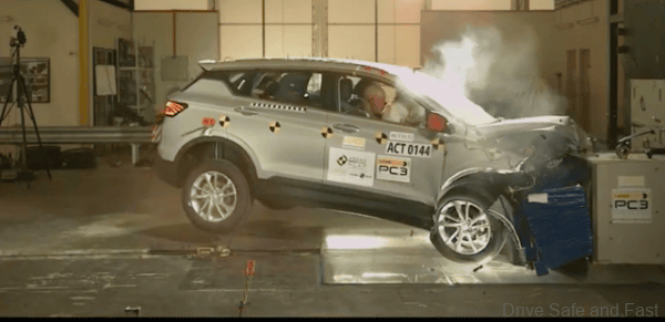 Proton X50 ASEAN NCAP Results front impact