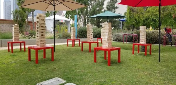 JENGA Rental / Giant Jenga rental for events in Los Angeles, Orange County, and nationwide