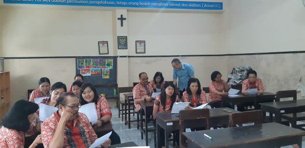 Students learning